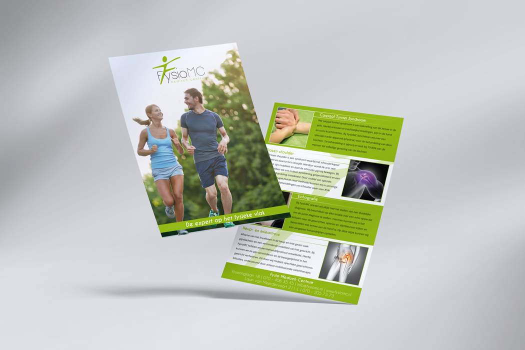 flyer fysio medisch centrum