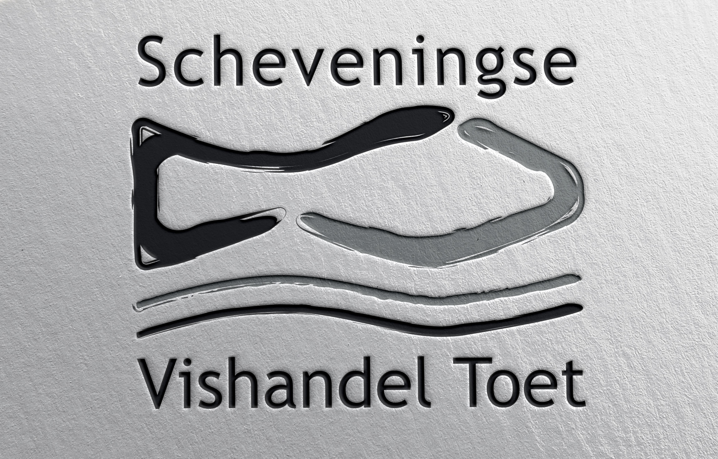 logo ontwerp vishandel toet