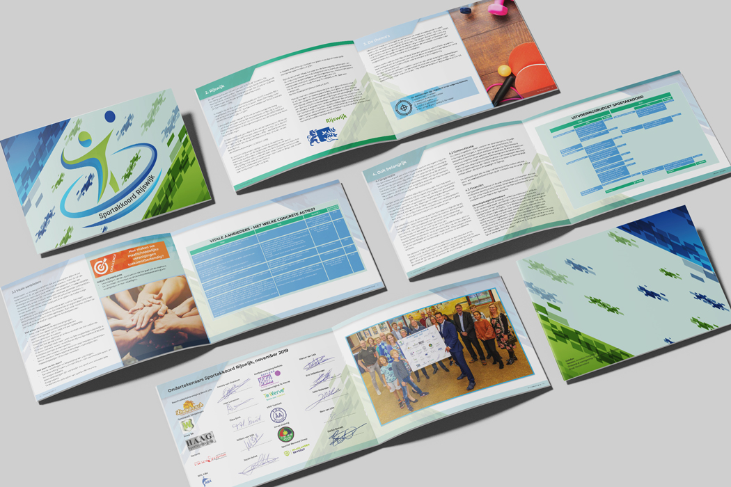 magazine ontwerp gemeente rijswijk sportakkoord